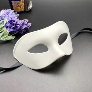 Masquerade Mask Men Adult Black Half Face Costume Ball Prom Halloween Party